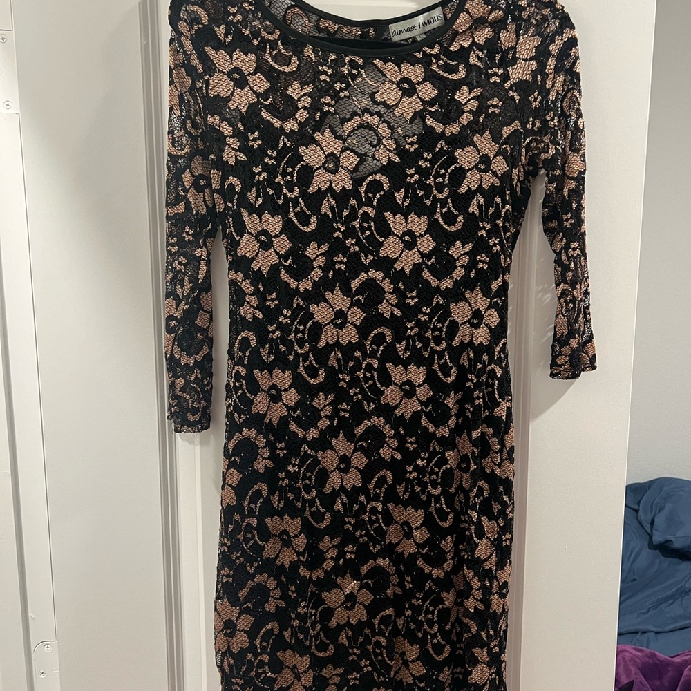 Almost Famous dress size 5 - fun pattern